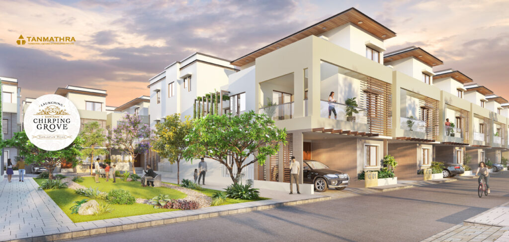 Shriram Chirping Grove - Boutique Row Villas, Sarjapur Road in Bangalore